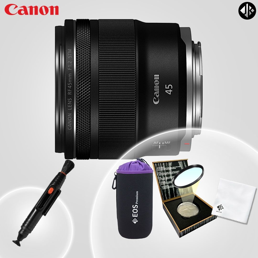 Canon 캐논 RF 45mm F1.2 STM + 방수파우치 +렌즈 클리닝 펜 + 슬림 MCUV 67mm 필터 + 융