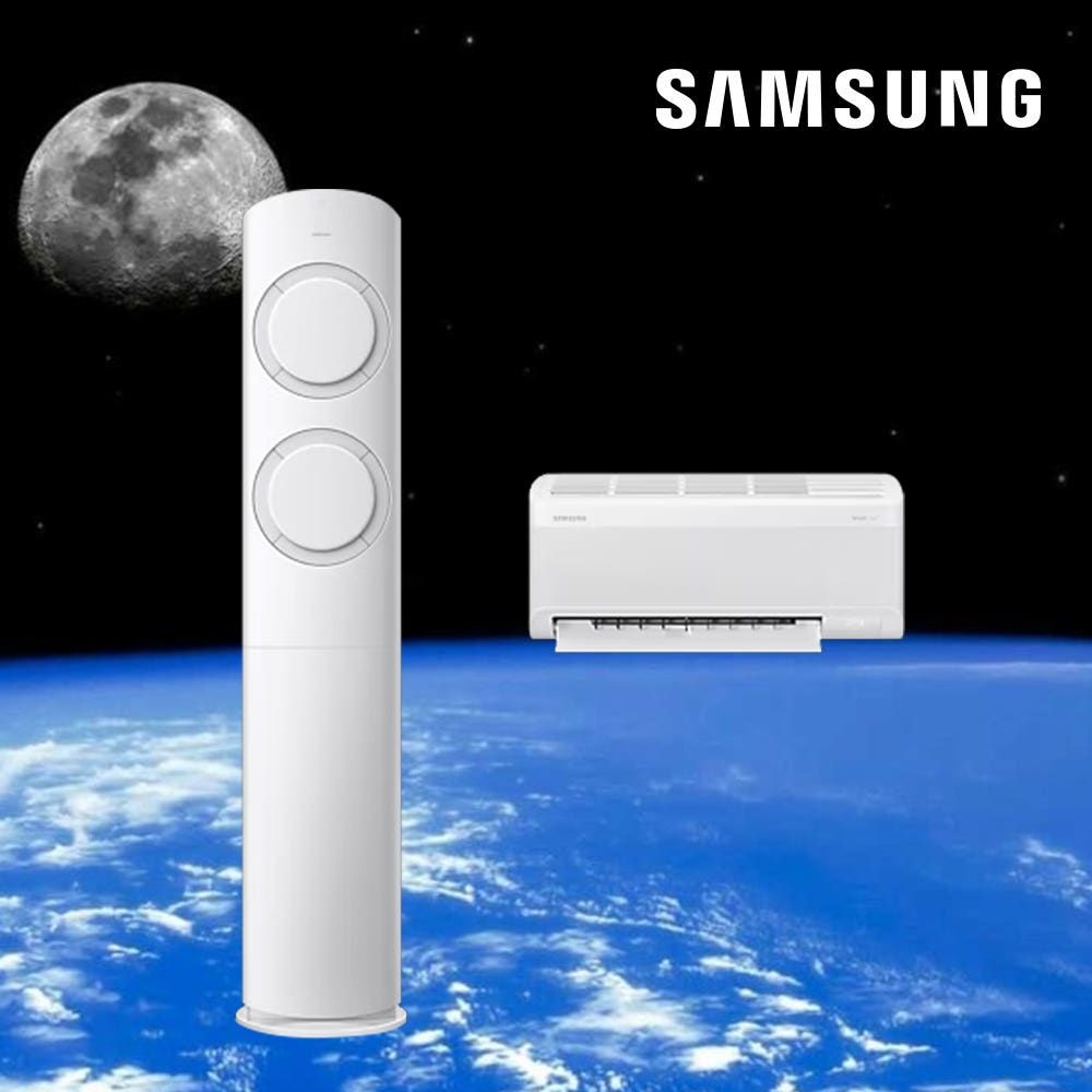 삼성전자 삼성 2in1 AI Q9000 멀티 에어컨 17+6평형 투인원 AF60F17D11GRS 실외기포함 기본설치비별도