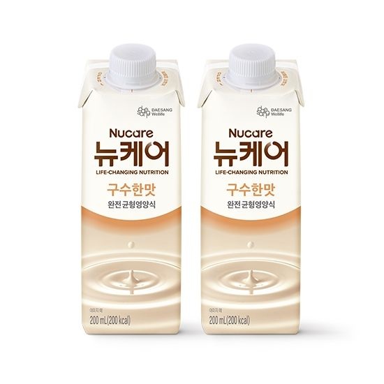 [롯데백화점] 웰라이프 대상웰라이프] 뉴케어 구수한맛 200ml 48팩