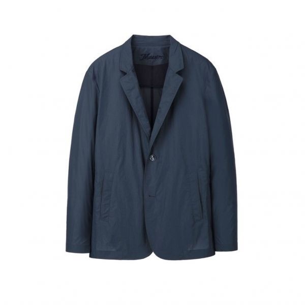 마에스트로 25SS 그레이시블루 경량 자파리 MAJU5B034B5 1151215