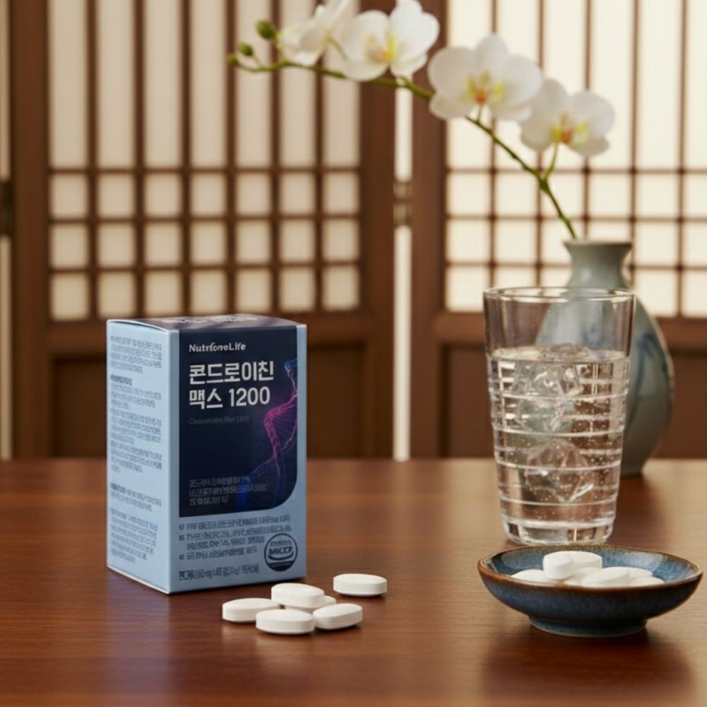 뉴트리원라이프 뉴트리원 콘드로이친 맥스 1200 소 연골 유래 60정 1박스