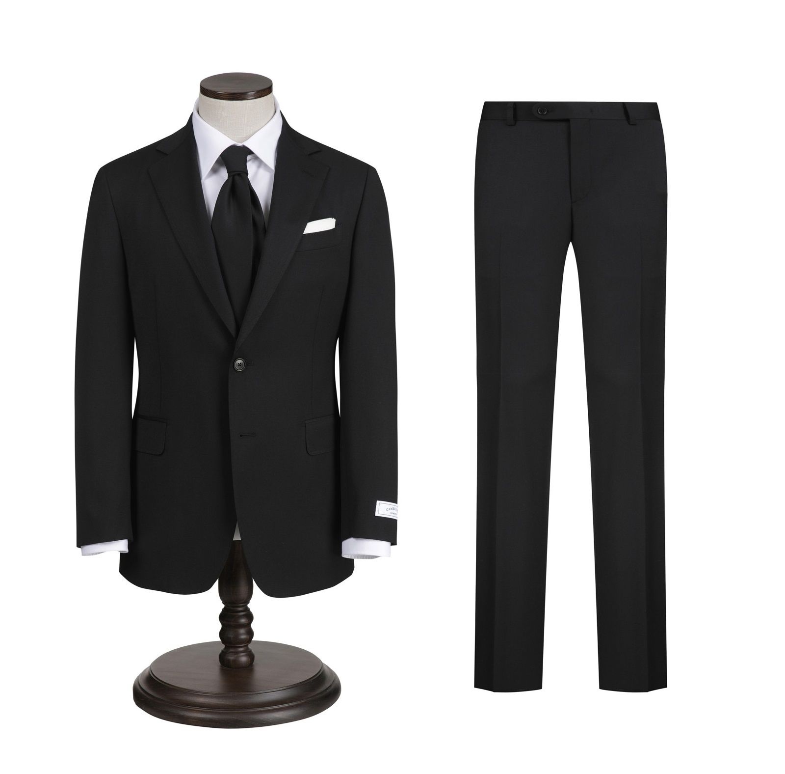 [롯데백화점] 캠브리지멤버스 울 서지솔리드 수트 자켓 블랙_MFFBS25908BKX_JSET LE1220975902