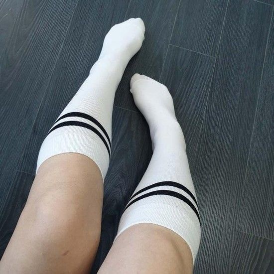 [아우트_62]여성 봄 요가양말 가을 니삭스