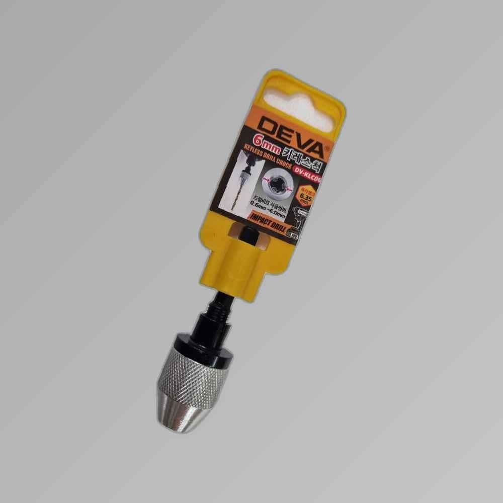DEVA DV-KLC06 데바 6mm 키레스척 전동공구 악세사리 공구 전동공구악세사리 전동드릴 핸드드릴 임팩드릴 키척