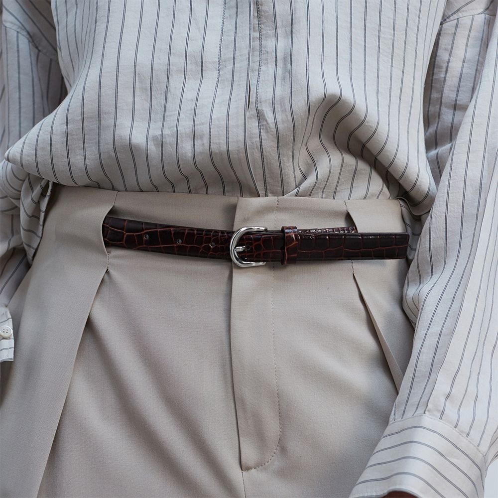 Heritage Croc Belt