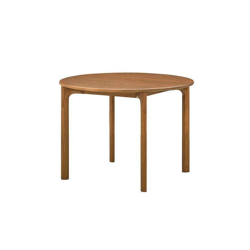 까사미아 MK2 우드 원형테이블 100cm_브라운