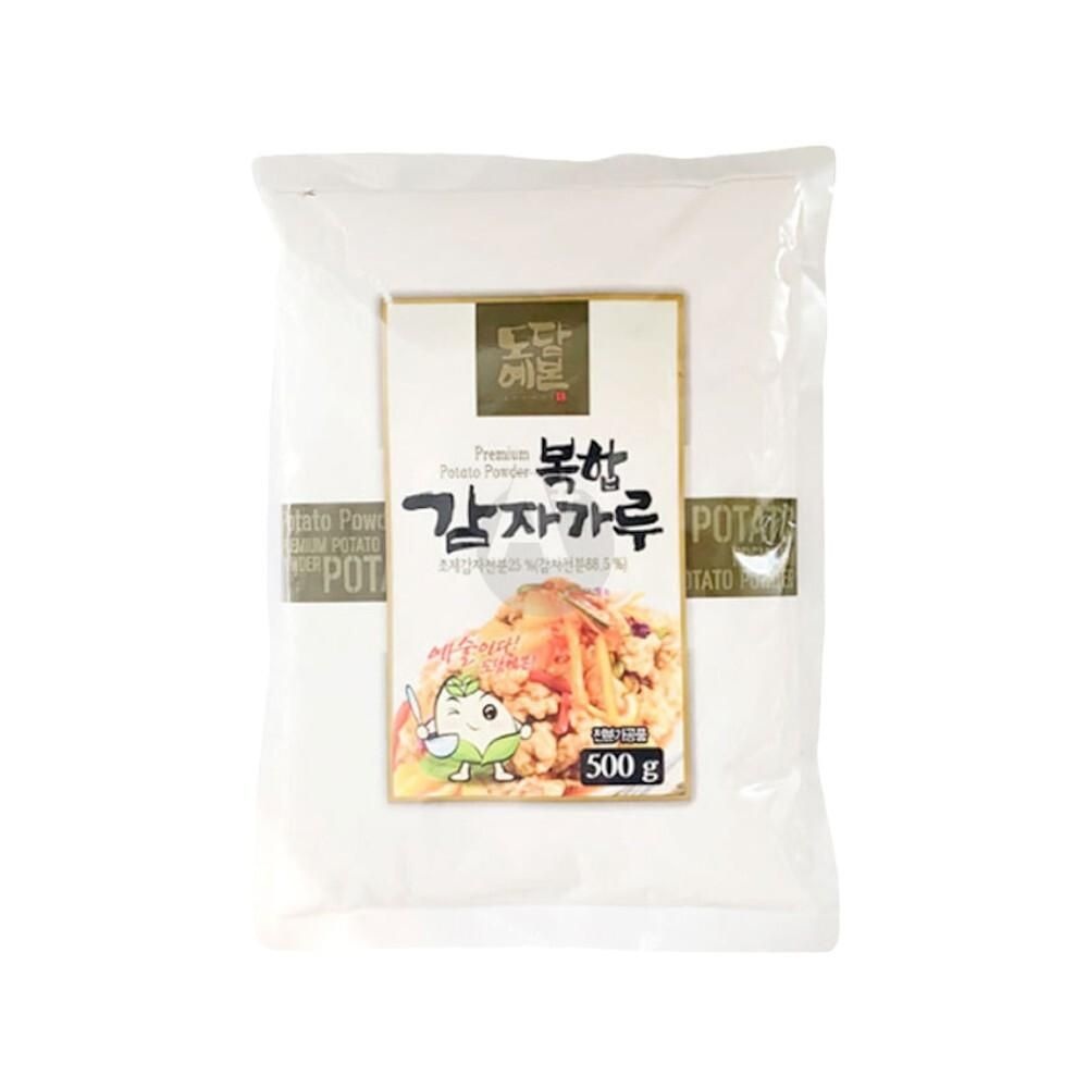 초야 복합감자전분 500g 업소용 전분가루 중화요리 감자가루 중식요리 부침개 튀김전분 식당용