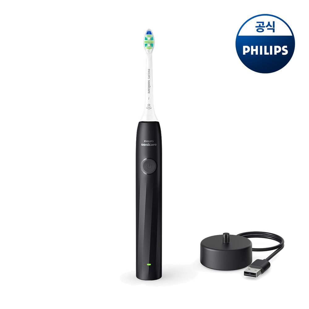 필립스 PHILIPS 필립스 NEW 소닉케어 2100 시리즈 블랙 HX4021/02