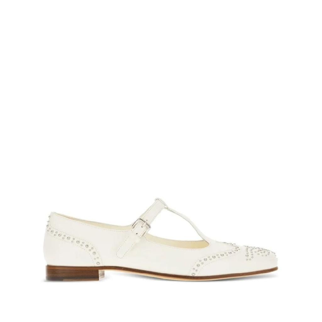 [해외] 처치스 DX0111/9WP F0ALL IVORY MARY JANE OPAL MET NAPPA WITH STUDS