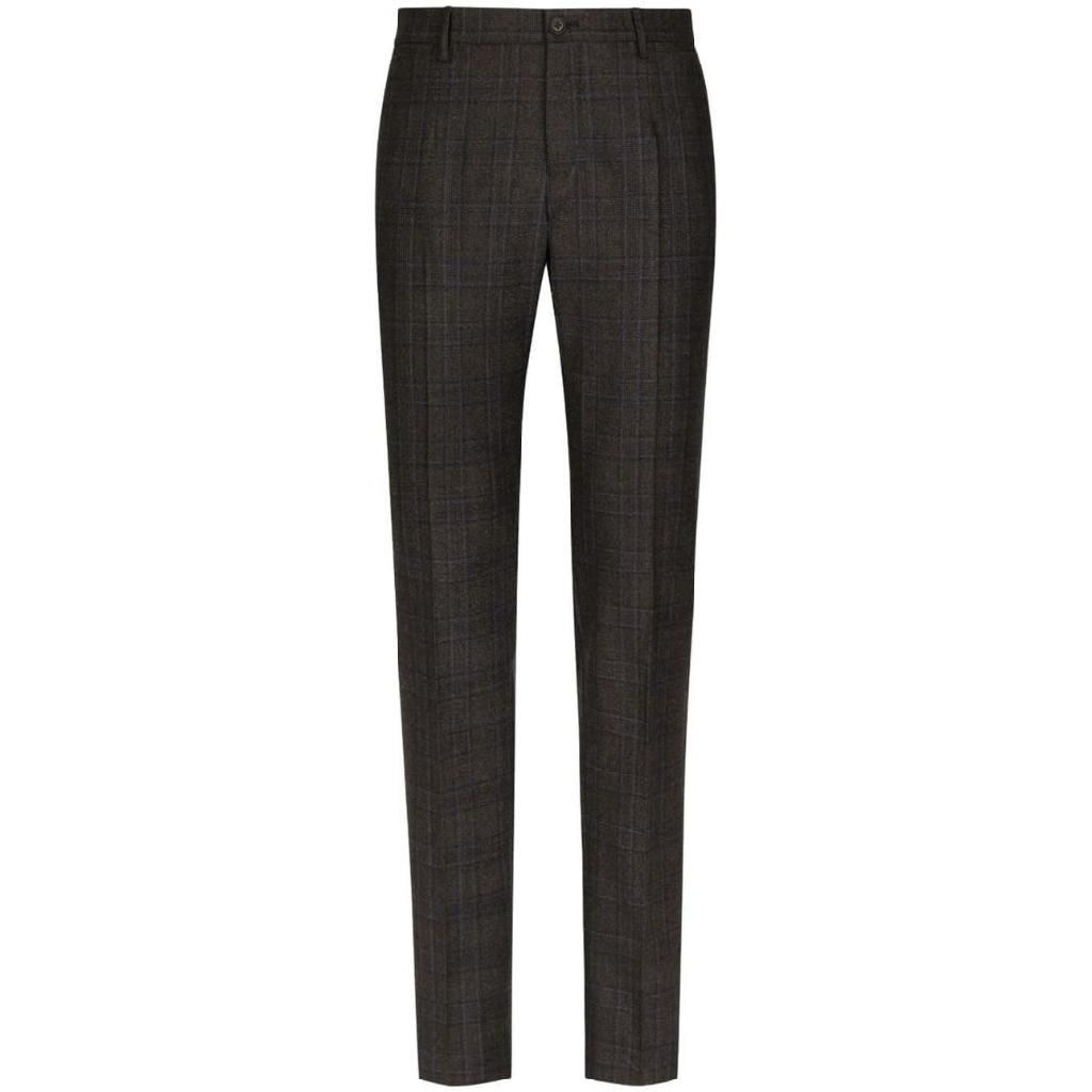 돌체앤가바나 [해외] 돌체앤가바나 GY5UMT/FQ2KD S8100 QUADRI/CHECK PRINCE OF WALES PATTERNED WOOL TAILORED TROUSERS