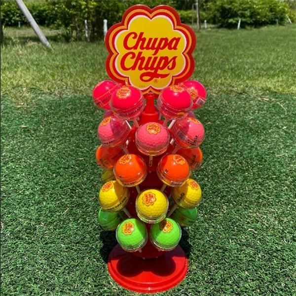 [패션플러스][볼빅]볼빅 츄파춥스 골프공 5컬러 막대20구+거치타워세트 TA2515134