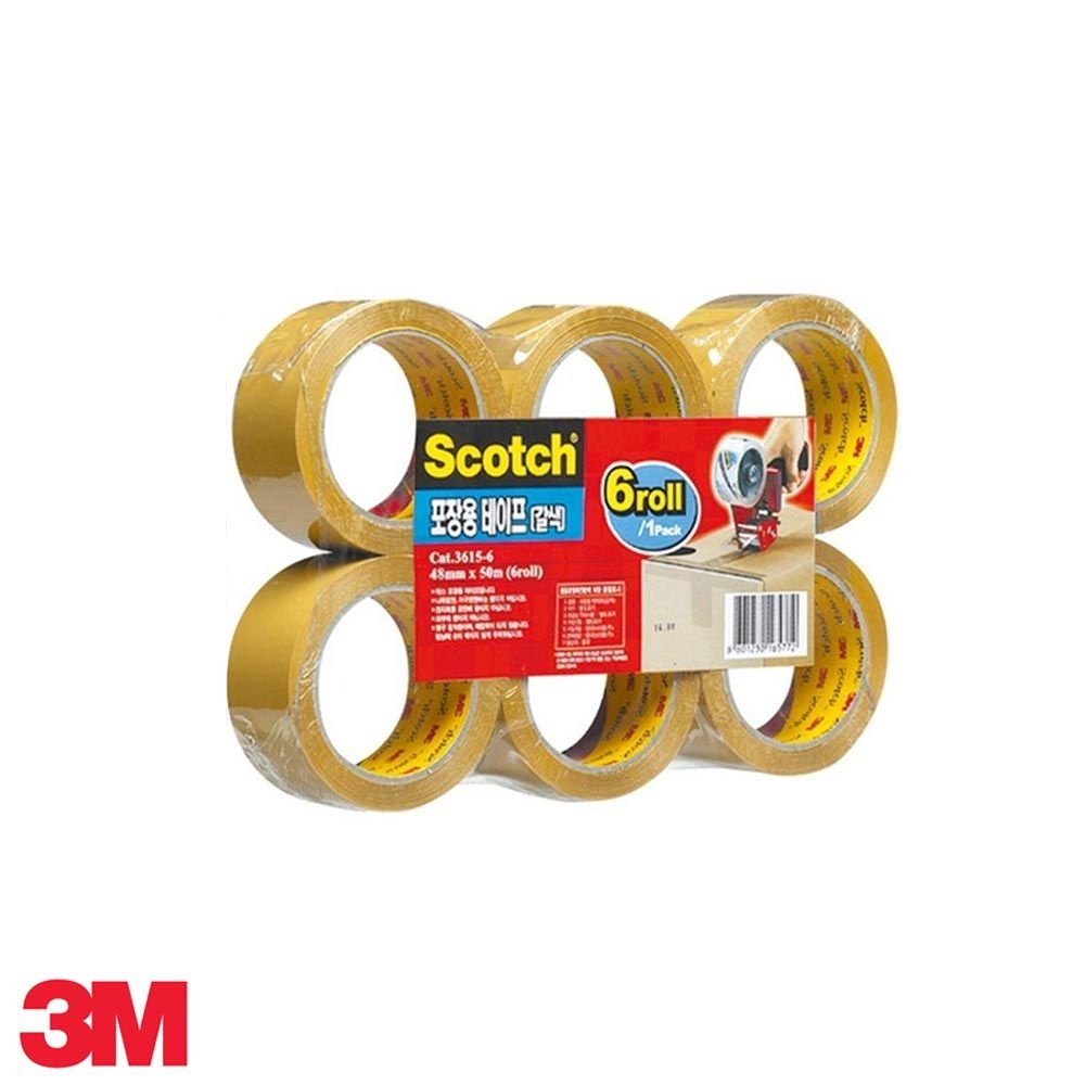 SP 3M 강력한 포장용 테이프 박스테이프 박스 포장 택배 상자 사무실 이삿짐 센터 보관