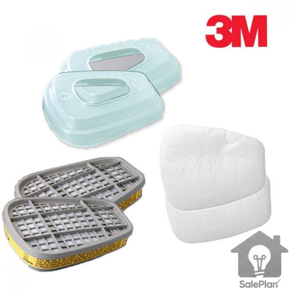 3M SP 3M 6200 방독 방진 마스크 대형 KF94 보건용 마스크 미세먼지 작업실