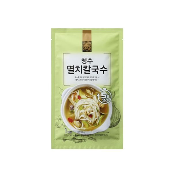 [보리보리]청수 멸치칼국수 110g x10개