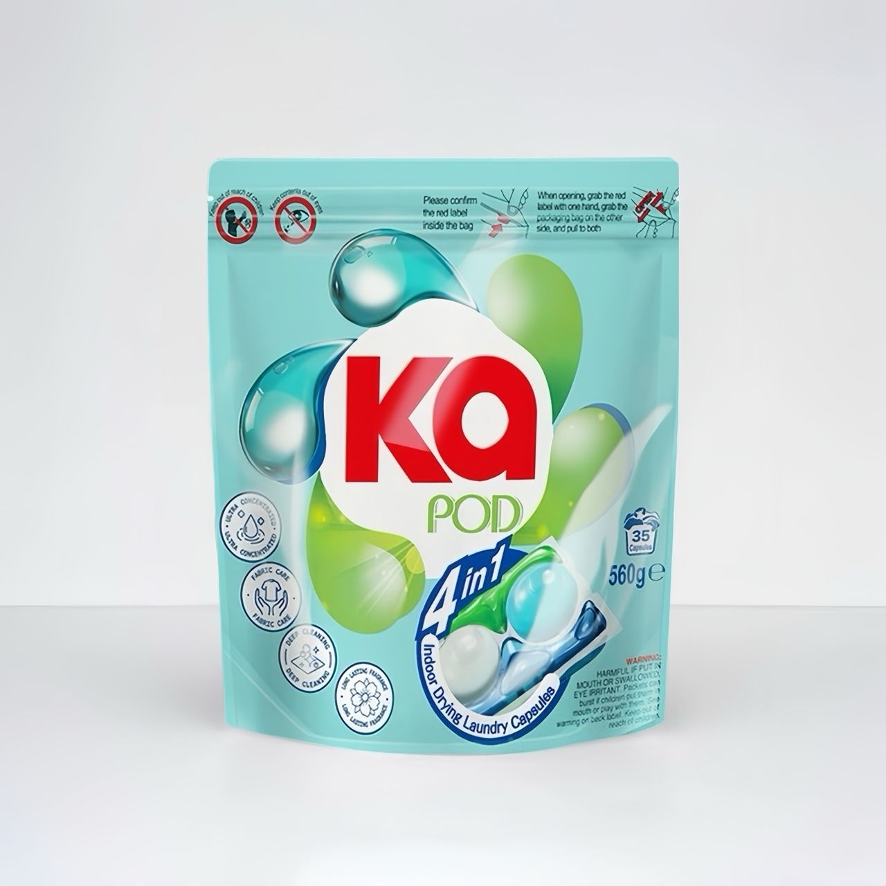 카포드 듀얼코어 캡슐세제 실내건조용 35개입