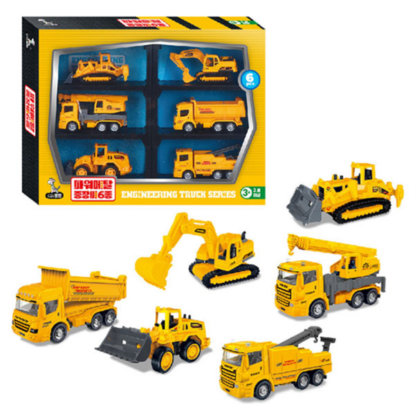 GUANJIA TOYS [동명] -KIDS팡팡 파워메탈 중장비 6종 (96460)