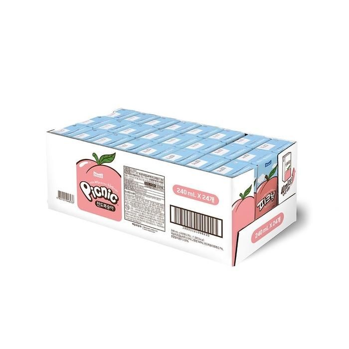 상세설명참조 피크닉 천도복숭아 240ml x 24입 코스트코 마켓송지2601