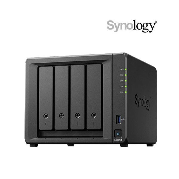 시놀로지 시놀로지 NAS DiskStation 나스 DS925+ [DSM 초기설정 원격지원]