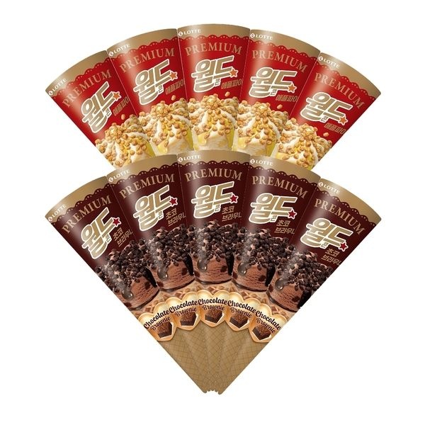 롯데제과(주) 월드콘 북중미 이벤트 애플파이x5+초코브라우니x5