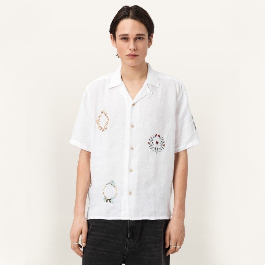 [롯데백화점] 올세인츠 덱 숏슬리브 셔츠(M054SE-EAW)