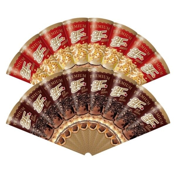 롯데웰푸드 [롯데웰푸드] 월드콘 북중미 이벤트 애플파이x8+초코브라우니x8