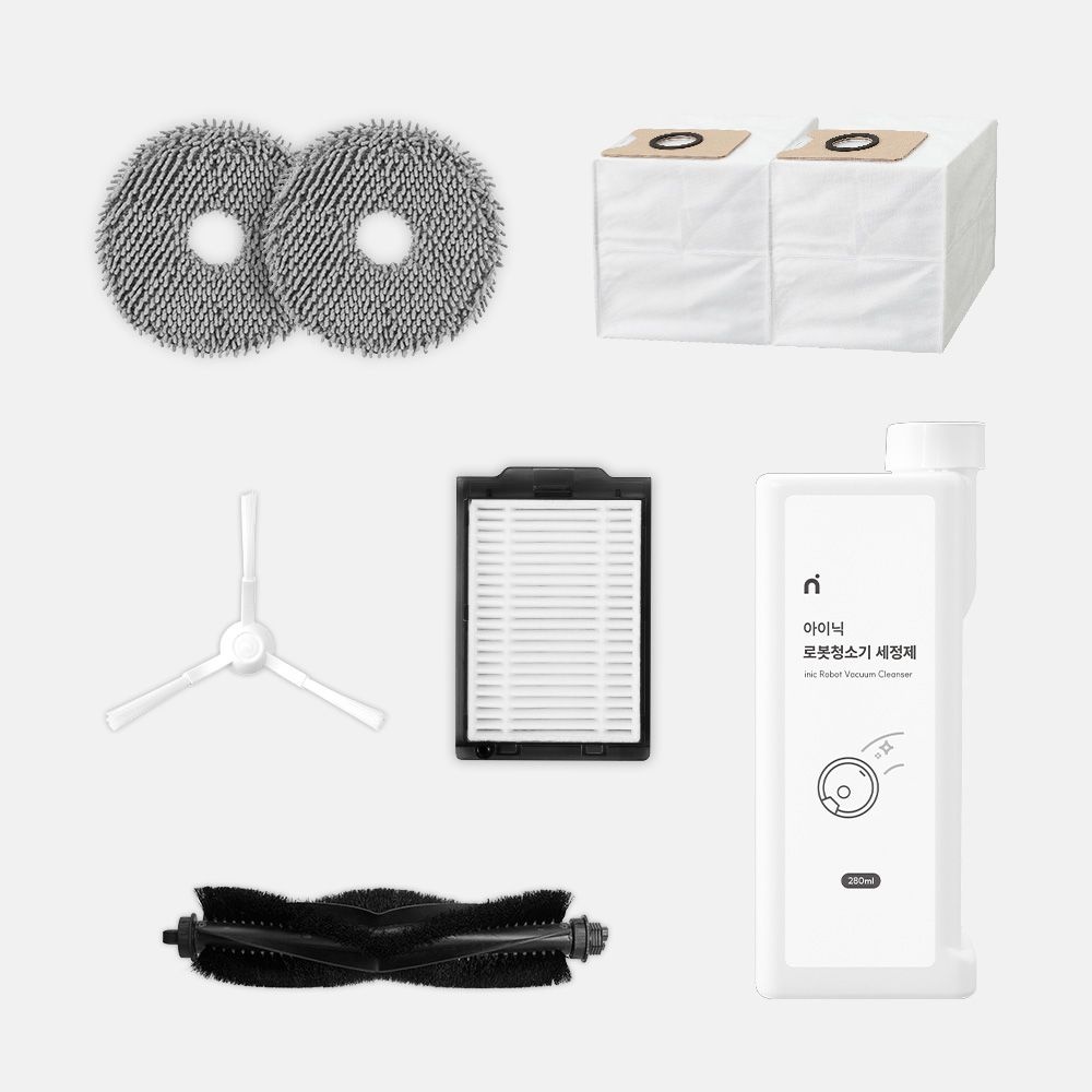 이오삼구 아이닉 로봇청소기 iX30 AI Ultra 전용 (옵션 확인 필수!! 모든 부속품 X)