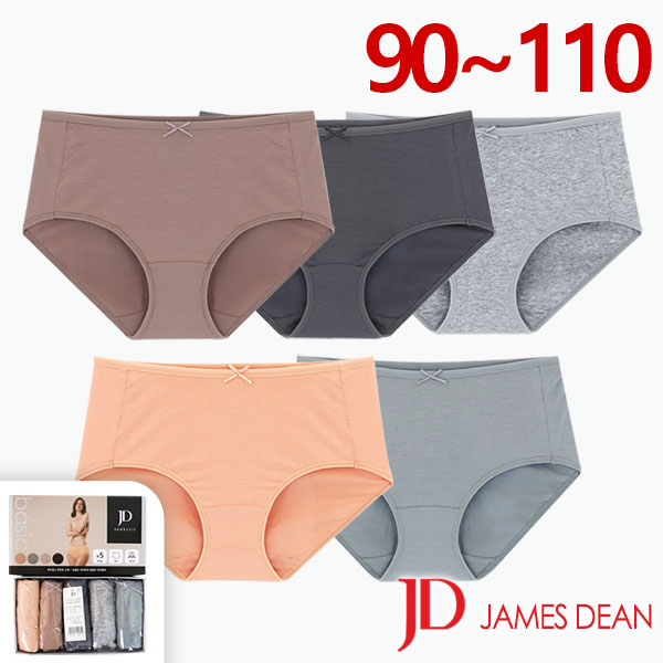 [오늘출발] 제임스딘 면스판 베이직 맥시삼각팬티5종(JHWPZ053)90-110