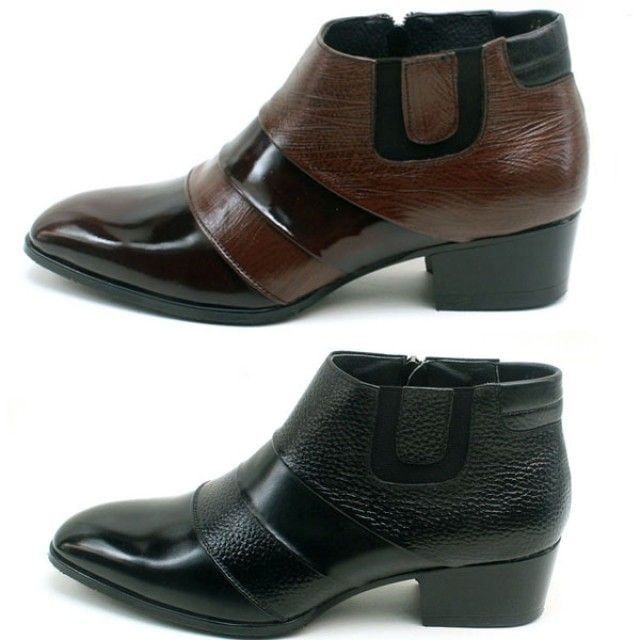 남성캉캉구두 작은사이즈 옆쟉크구두 303캉캉 수제화 블랙
