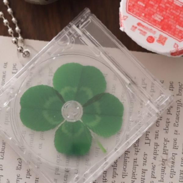 협력업체 클로버 NFC 음악재생 키링 멜론 유튜브 커스텀 무선 노래 뮤직 CD 개인맞춤