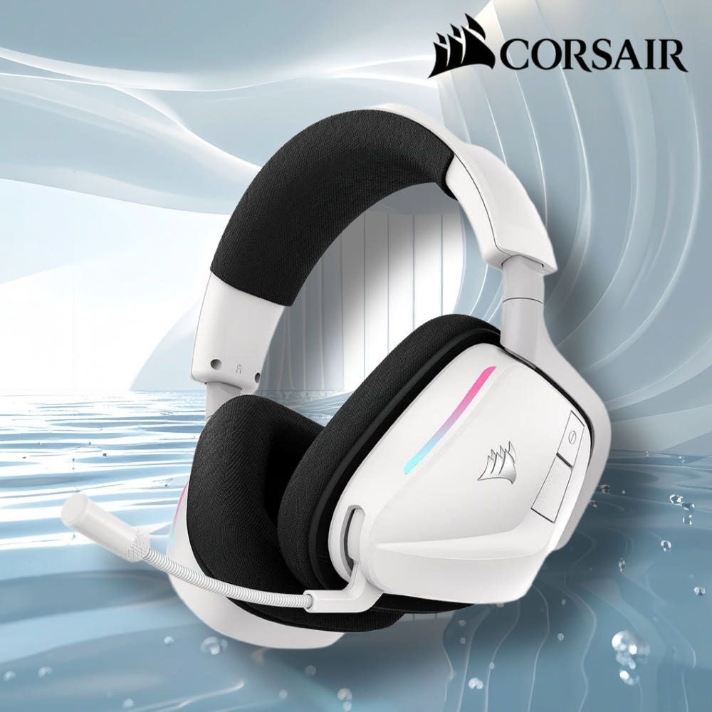 커세어 보이드 프로 V2 엘리트 무선 게이밍 헤드셋 판다