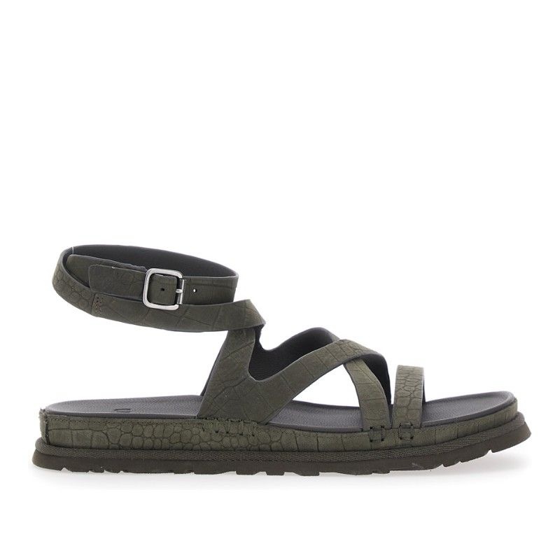 UGG 어그 골든게이즈 엠보스드 앵클 랩 샌들 1178570 DNSS