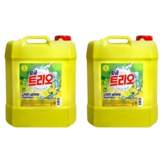 트리오 대용량 업소용 주방세제 14kg x 2개