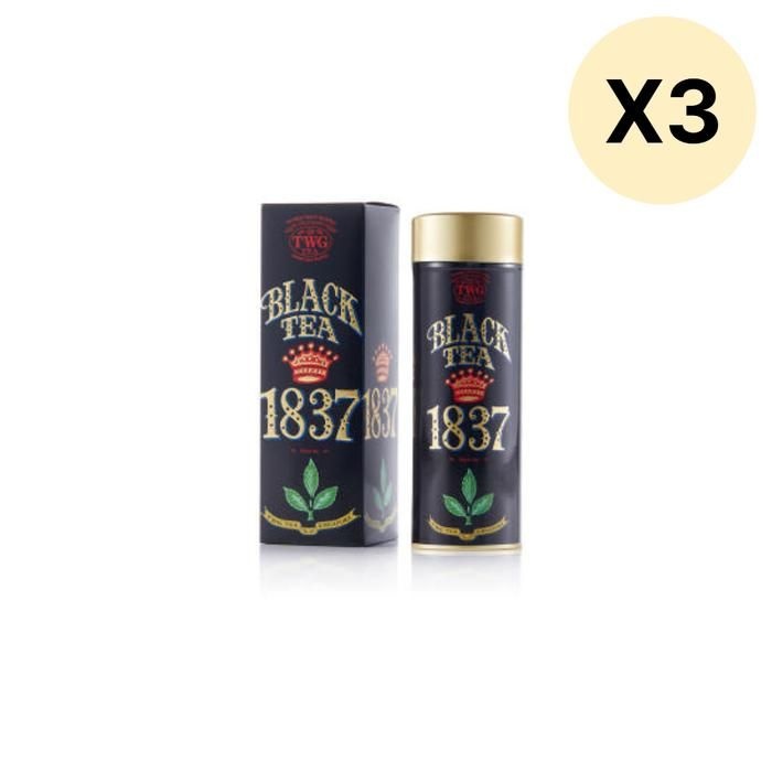 TWG Tea 잎차 홍차 1837 블랙 티 추석 선물 100g X 3