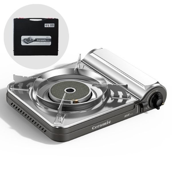맥스 세라믹 렌지 MS-3500CS 휴대용 가스렌지 버너 (케이스포함)