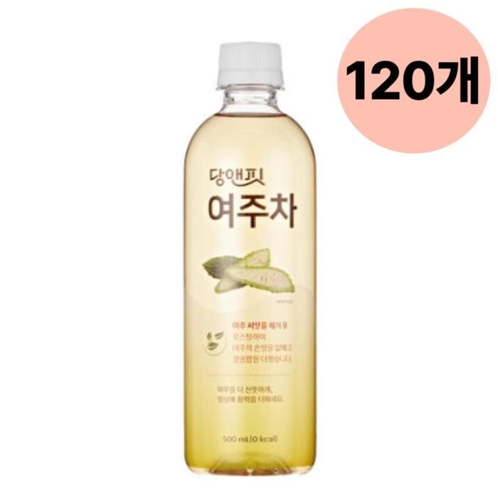 삼양패키징 일화 당앤핏 여주차 제로 무카페인 음료 500ml 120개