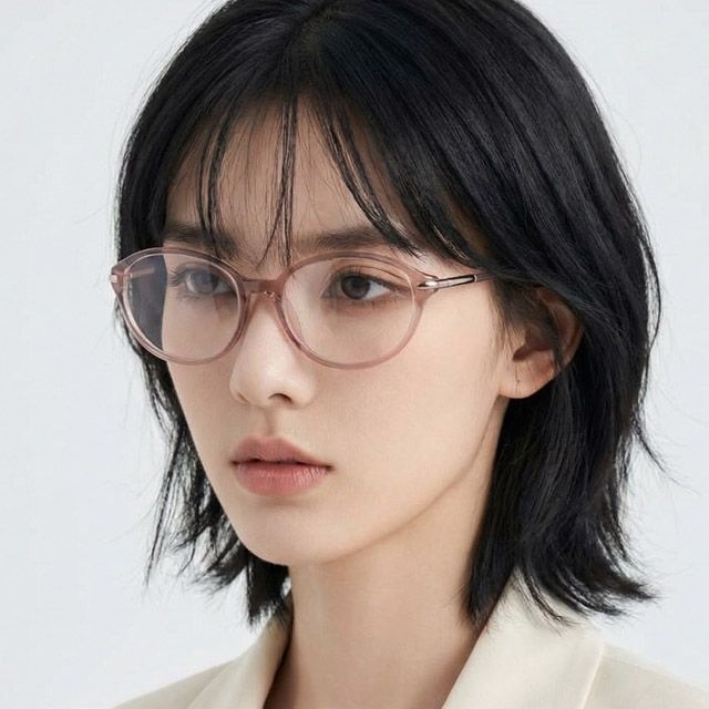 톰포드 안경테 TF5249 074 오벌 얇은 뿔테 명품 여자 남자 데일리 패션