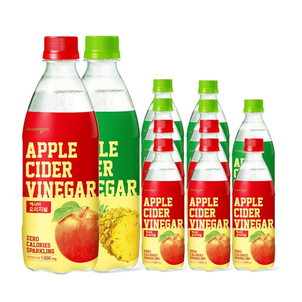 웅진 애사비 스파클링 500ml 12병