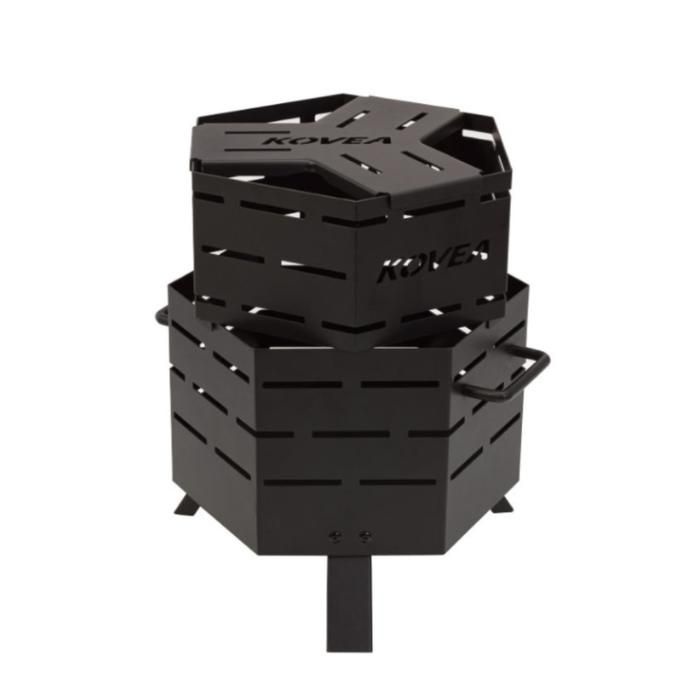 코베아 코베아 캠핑 낚시 불멍 바비큐 화로대 헥사 아이언 S