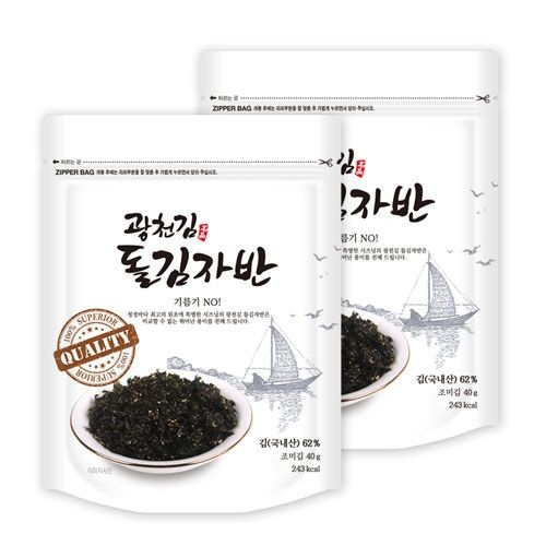 [온누리7%혜택]광천김 김자반 10봉