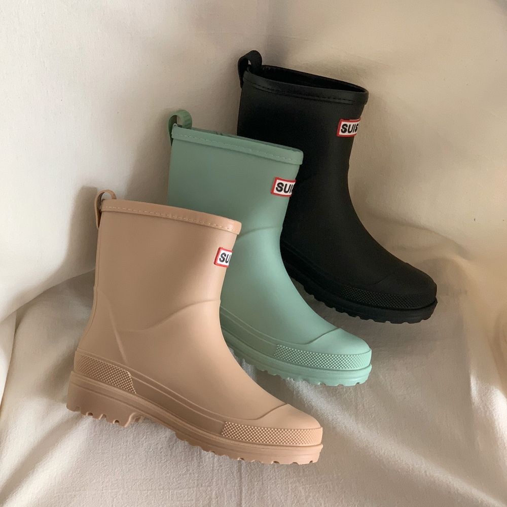 컴온슈 / 당일출고/ 데일리 여성레인부츠 장마철 여름장화(3cm)