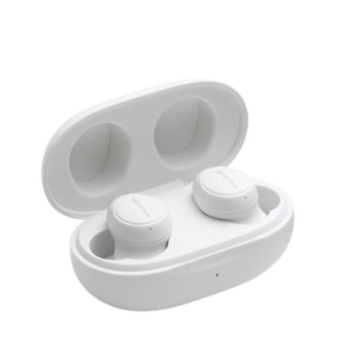 피아톤 블루투스 이어폰 착용감지 20시간  화이트