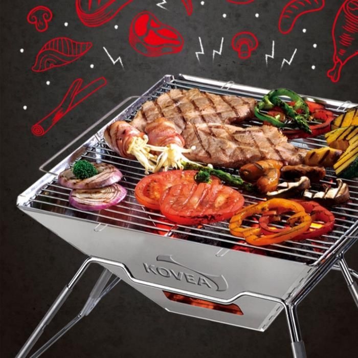 코베아 코베아 캠핑용 화로대 바베큐 그릴 매직1 스테인레스