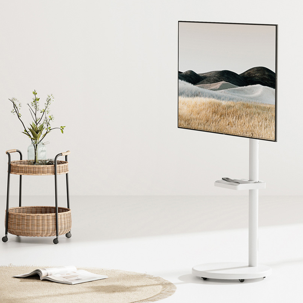 삼탠바이미 티비거치대 이동식 TV스탠드 43인치 M5 M7 호환 베사100 블랙