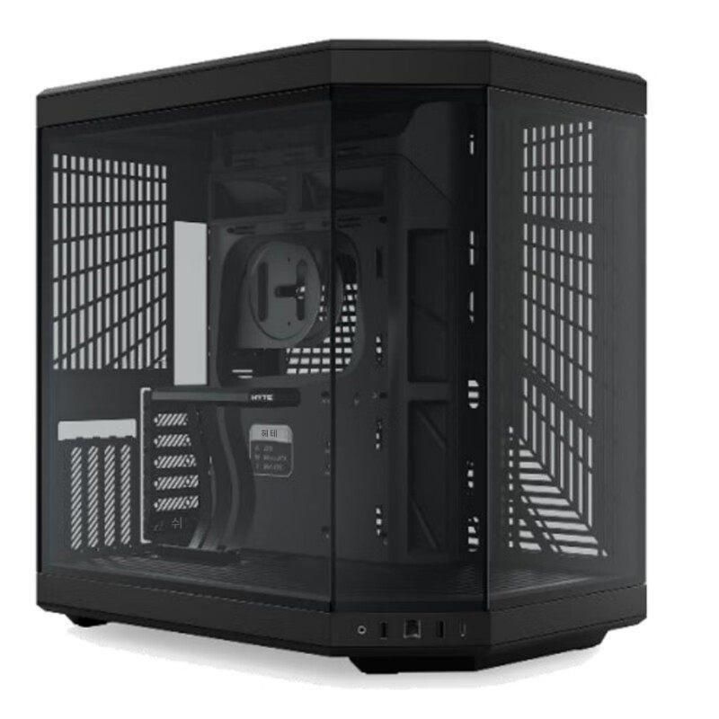[해외] Y60 Y70 PC 케이스 섀시 360도 수냉식 파노라마 사이드 변속기