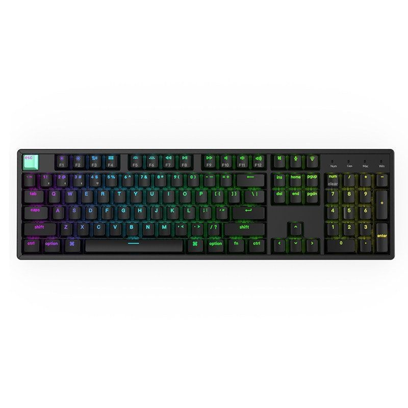 [해외] Keychron K10HE 3모드 게이밍 자기축 기계식 키보드 104키