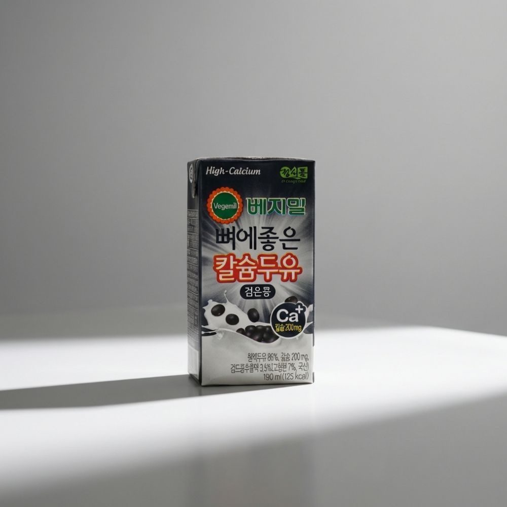 [오늘출발] 베지밀 뼈에좋은 칼슘 두유 검은콩 190ml x 64팩