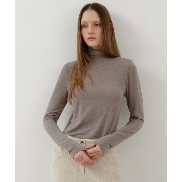 웬즈데이오아시스포우먼 네스티 베이직 터틀넥 긴팔 티셔츠 4컬러택1 W25 TP50 1948352