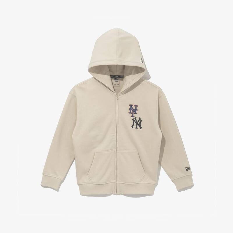 뉴에라 키즈 뉴에라 NEW ERA 서브웨이 시리즈 후드 집업 앙고라 14681114 479285