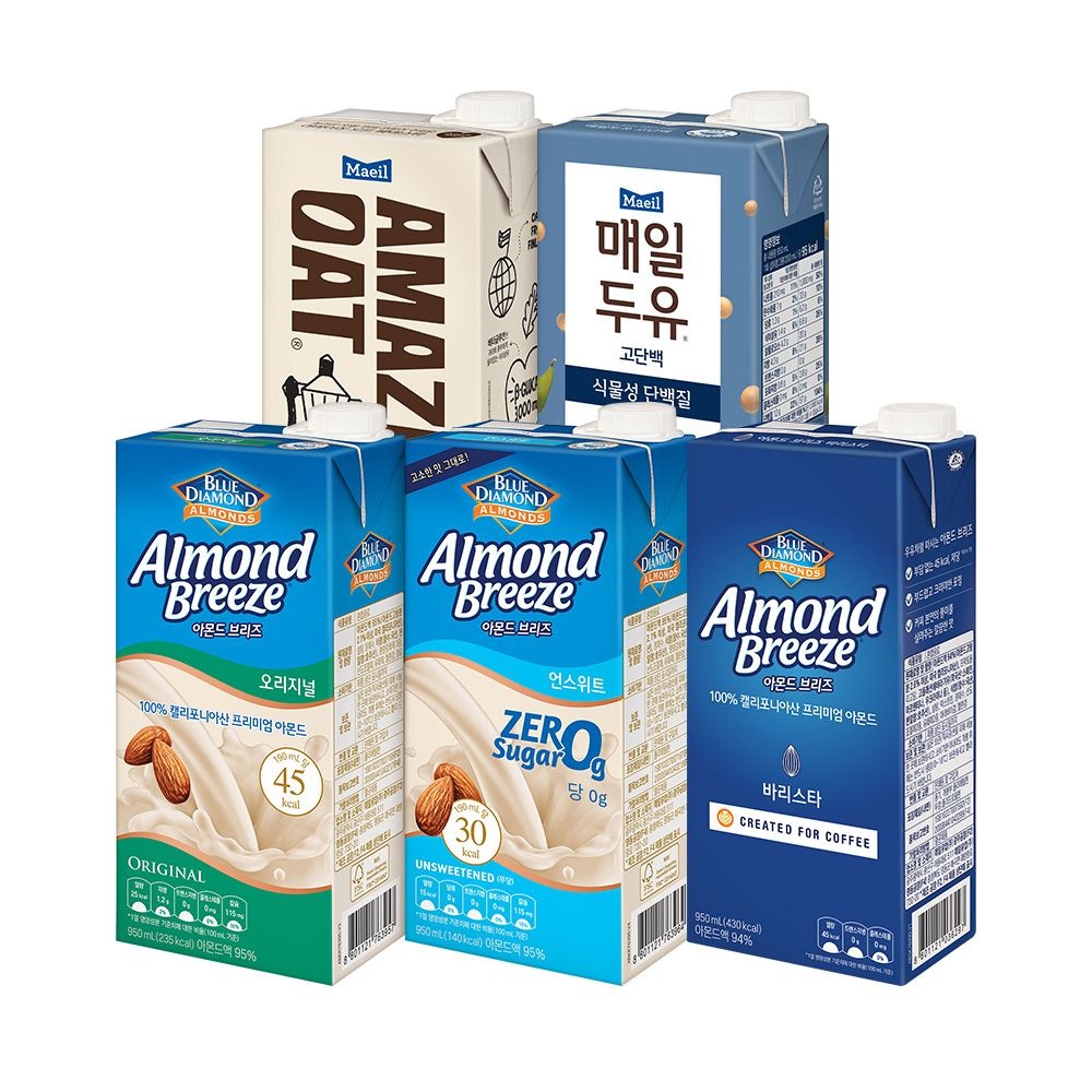 매일두유 고단백 오리지널 제로슈가 바리스타 950ml 10팩