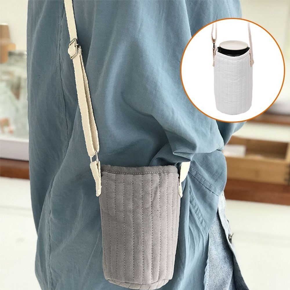 보틀 파우치 가방 텀블러 에코백 DD-10676 화이트